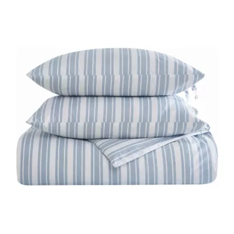 The Farmhouse By Rachel Ashwell Wide Ticking Stripe 3-pc. Duvet Cover Set