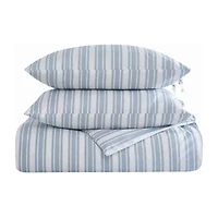 The Farmhouse By Rachel Ashwell Wide Ticking Stripe 3-pc. Duvet Cover Set