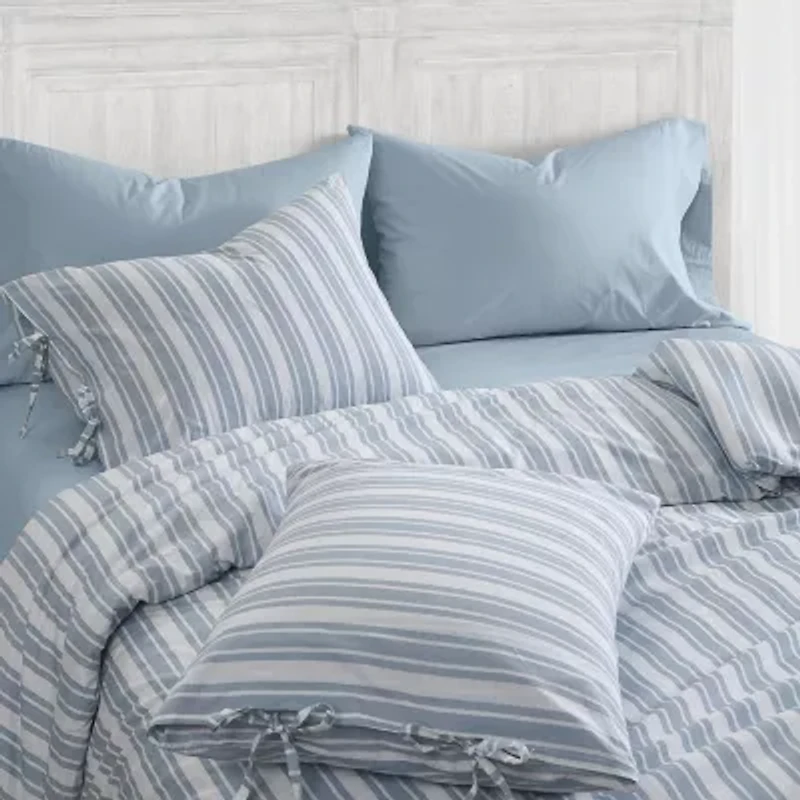 The Farmhouse By Rachel Ashwell Wide Ticking Stripe 3-pc. Duvet Cover Set