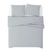 Cannon Cotton Waffle 3-pc. Duvet Cover Set