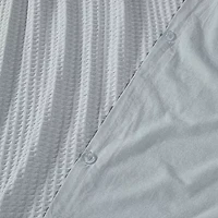 Cannon Cotton Waffle 3-pc. Duvet Cover Set