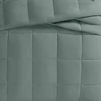 Truly Soft Recycled Green Comforter Set