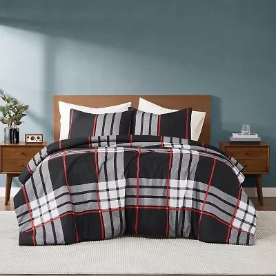 Truly Soft Danbury Plaid Comforter Set