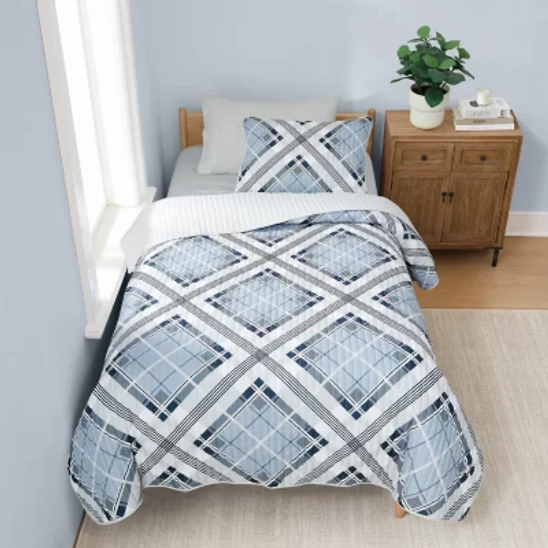 Truly Soft Lars Plaid Quilt Set