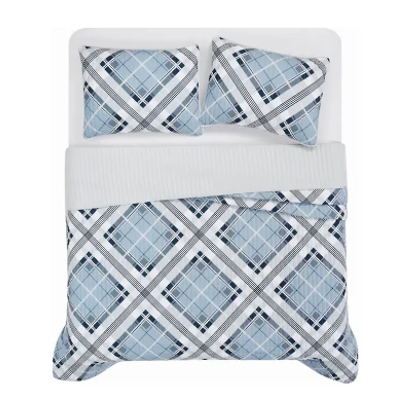 Truly Soft Lars Plaid Quilt Set