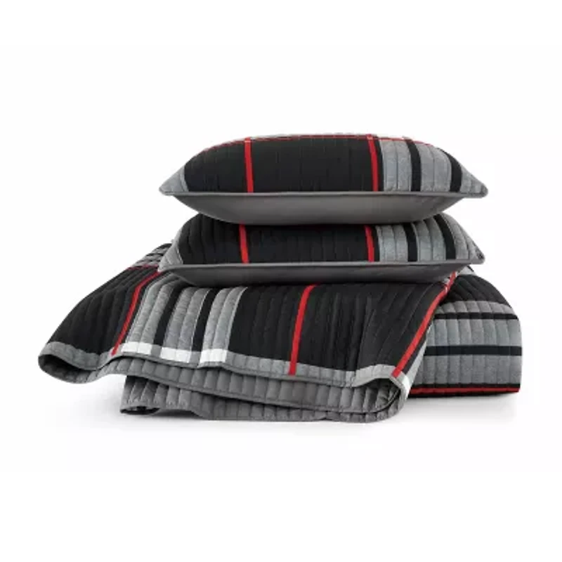 Truly Soft Danbury Plaid Quilt Set