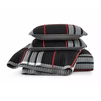 Truly Soft Danbury Plaid Quilt Set