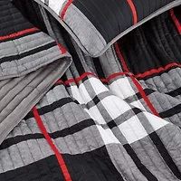 Truly Soft Danbury Plaid Quilt Set