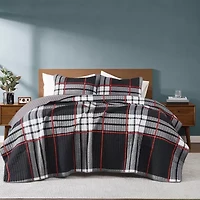 Truly Soft Danbury Plaid Quilt Set