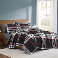 Truly Soft Danbury Plaid Quilt Set