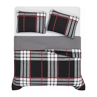 Truly Soft Danbury Plaid Quilt Set