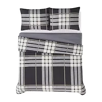 Truly Soft Milo Plaid Flannel Comforter Set