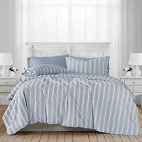 The Farmhouse By Rachel Ashwell Wide Ticking Stripe Comforter Set