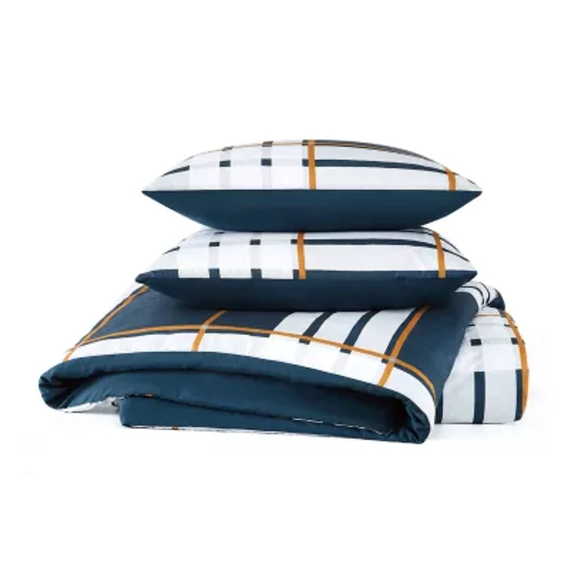 Truly Soft Henry Plaid Duvet Cover Set