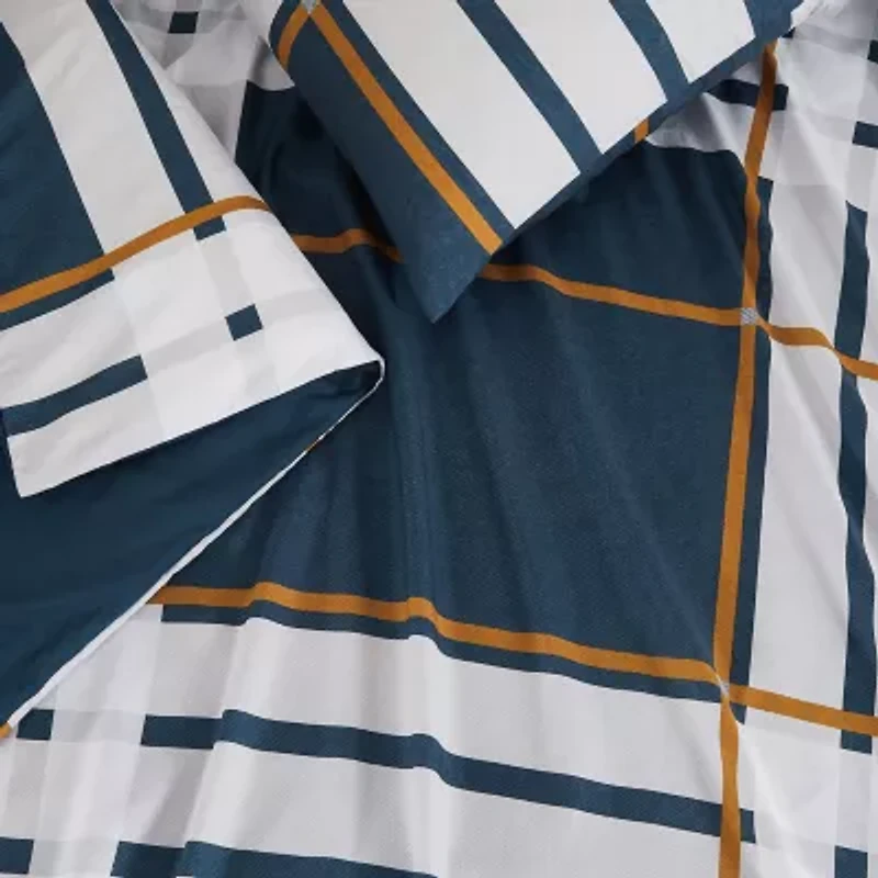 Truly Soft Henry Plaid Duvet Cover Set