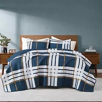 Truly Soft Henry Plaid Quilt Set