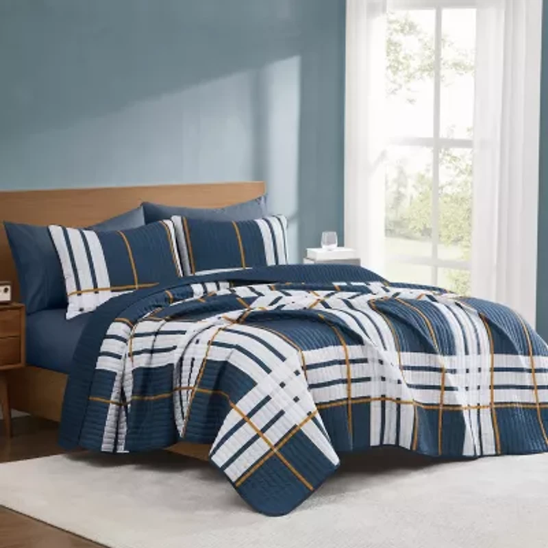 Truly Soft Henry Plaid Quilt Set