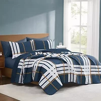 Truly Soft Henry Plaid Quilt Set