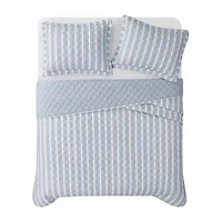 The Farmhouse By Rachel Ashwell Wide Ticking Stripe Quilt Set