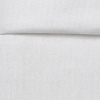 London Fog Herringbone Flannel Duvet Cover Set