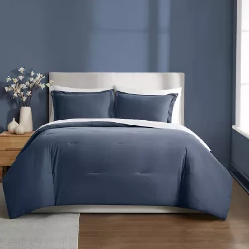 Brooklyn Loom Essential Washed Cotton Comforter Set