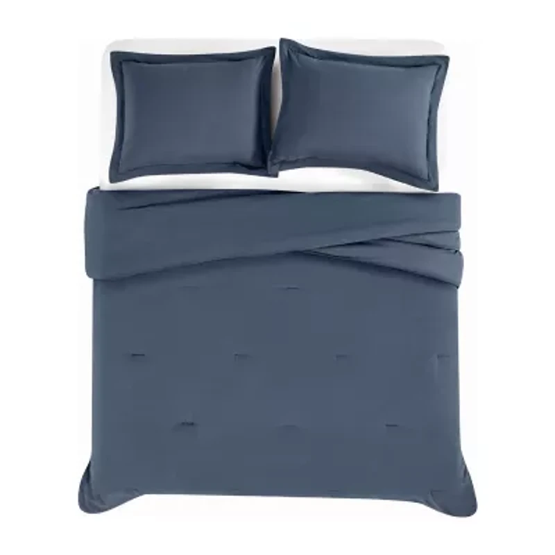 Brooklyn Loom Essential Washed Cotton Comforter Set