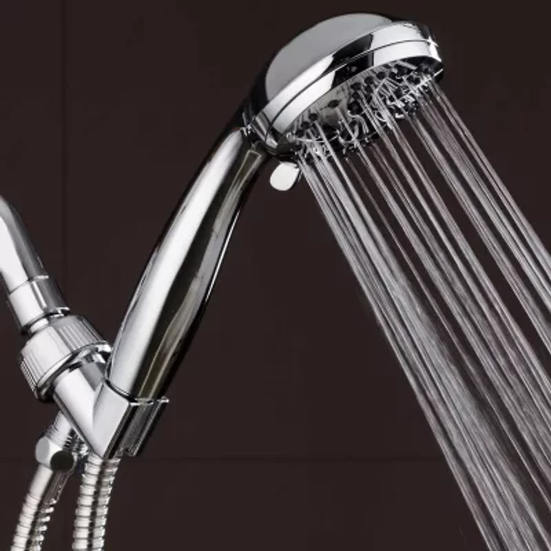 AquaDance® 6-Setting 3.5” Chrome Face Hand Held Shower Head