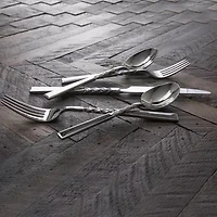 Fortessa Wrought 20-pc. 18/10 Stainless Steel Flateware Set