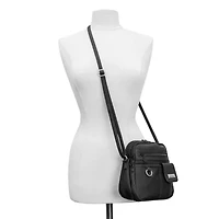 Multi Sac North South Zip Around Crossbody Bag