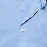 Stafford Magna Ready® Mens Regular Fit Easy-on + Easy-off Sensory Friendly Adaptive Stretch Fabric Wrinkle Free Short Sleeve Dress Shirt