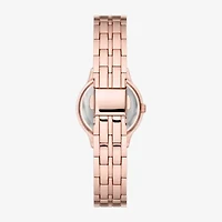 Mixit Ladies Sets Womens Crystal Accent Rose Goldtone 4-pc. Watch Boxed Set Fmdjset309