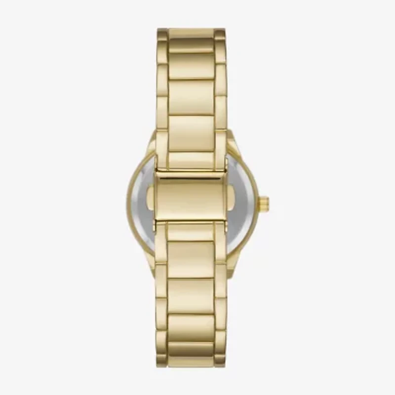 Ladies Sets Womens Crystal Accent Gold Tone 4-pc. Watch Boxed Set Fmdjset312
