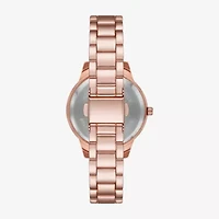 Ladies Sets Womens Crystal Accent Rose Goldtone 6-pc. Watch Boxed Set Fmdjset315