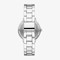 Ladies Sets Womens Crystal Accent Silver Tone 4-pc. Watch Boxed Set Fmdjset317