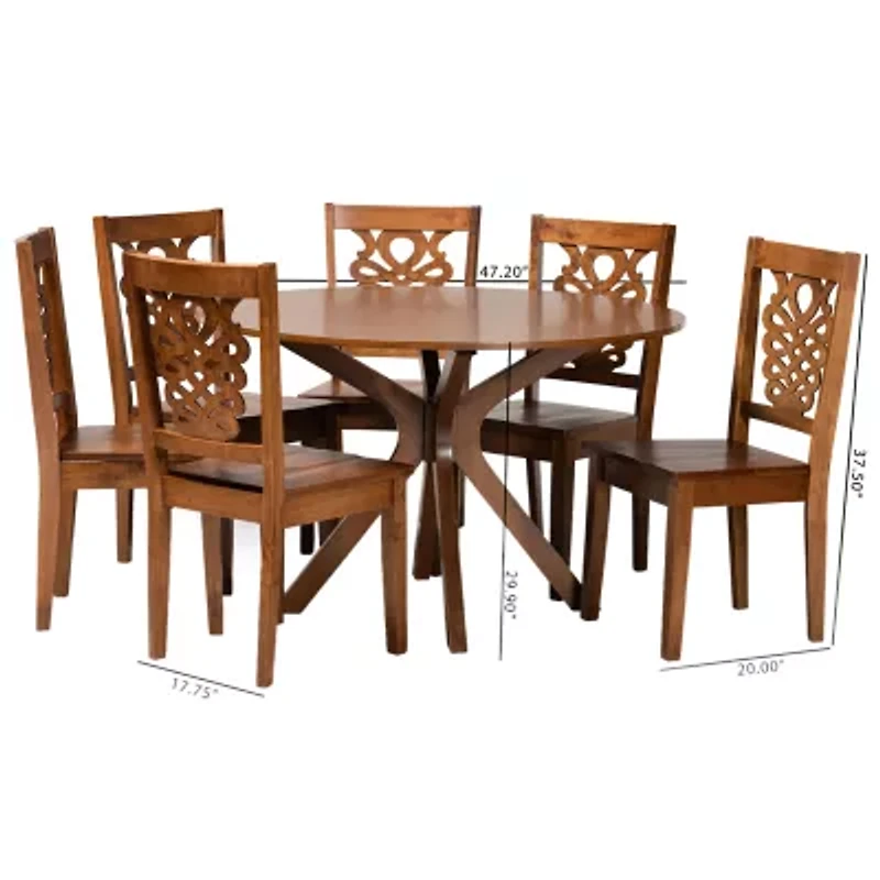 Liese Dining Room Collection 7-pc. Round Set