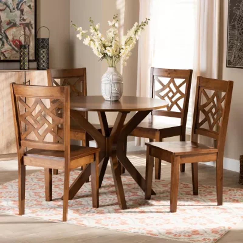 Miela Dining Room Collection 5-pc. Round Set