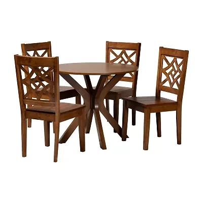 Miela Dining Room Collection 5-pc. Round Set