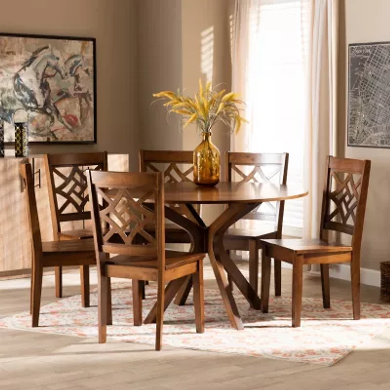 Miela Dining Room Collection 7-pc. Round Set