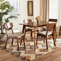 Katya Dining Room Collection 5-pc. Rectangular Set