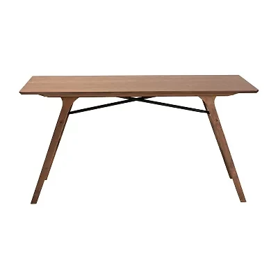 Saxton Dining Room Collection Rectangular Wood-Top Dining Table