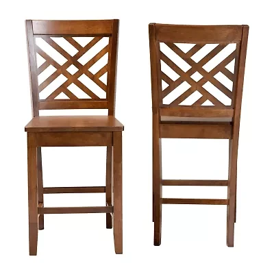 Caron Kitchen Collection 2-pc. Counter Height Bar Stool