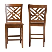 Caron Kitchen Collection 2-pc. Counter Height Bar Stool