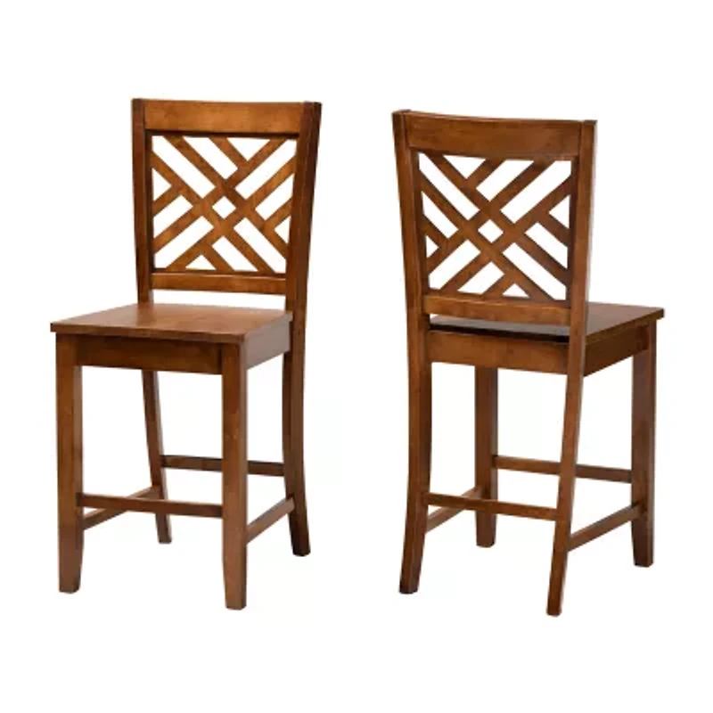 Caron Kitchen Collection 2-pc. Counter Height Bar Stool