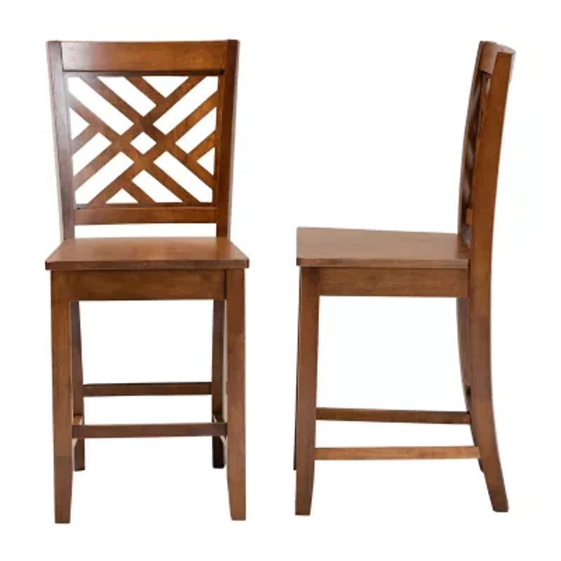 Caron Kitchen Collection 2-pc. Counter Height Bar Stool