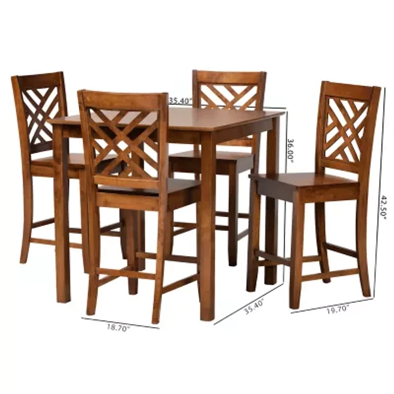Caron Kitchen Collection 5-pc. Pub Set