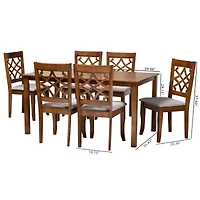 Mael Dining Room Collection 7-pc. Rectangular Dining Set