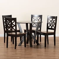 Kaila Dining Room Collection 5-pc. Round Dining Set