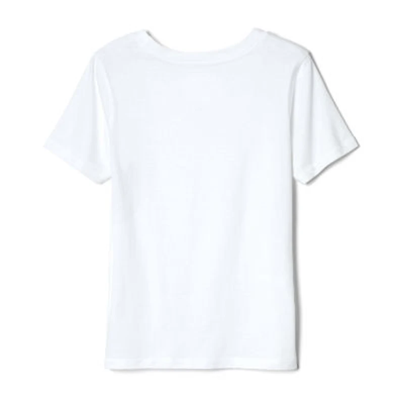 French Toast Little & Big Kid Unisex Easy-on + Easy-off Sensory Friendly Crew Neck Short Sleeve Adaptive T-Shirt