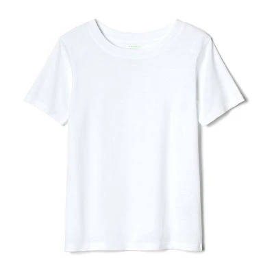 French Toast Little & Big Kid Unisex Easy-on + Easy-off Sensory Friendly Crew Neck Short Sleeve Adaptive T-Shirt