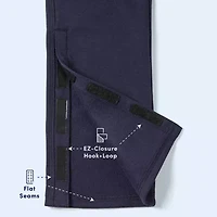 French Toast Little & Big Kid Boys Adaptive Easy-on + Easy-off Sensory Friendly Straight Regular Fit Fleece Sweatpant